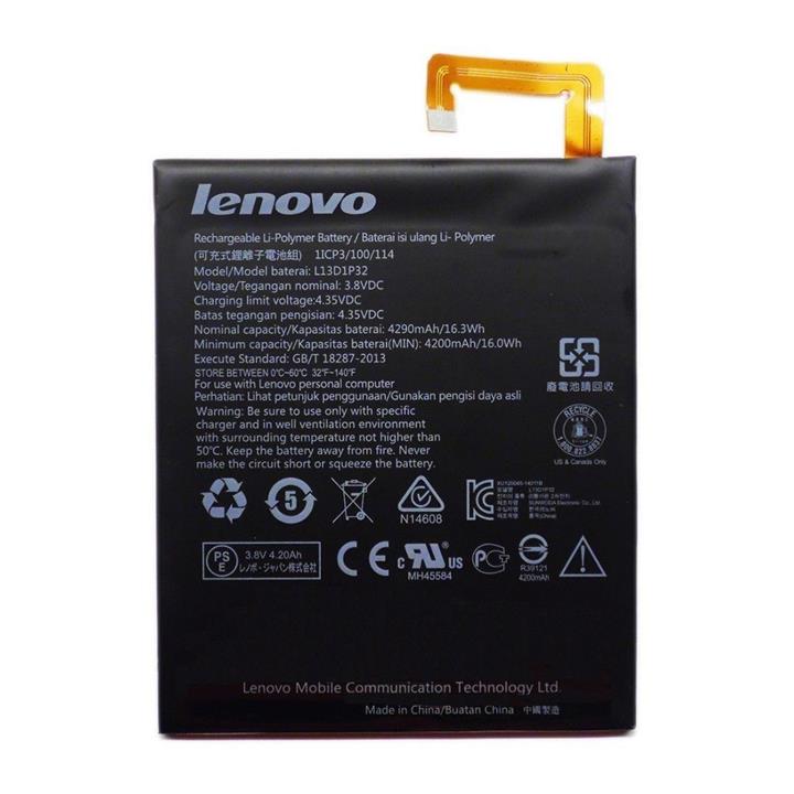 باطری اصلی لنوو Lenovo Tablet A5500 A8-50 L13D1P32 L13D1P32 4290mAh Tablet Battery For Lenovo Idea Tab A5500